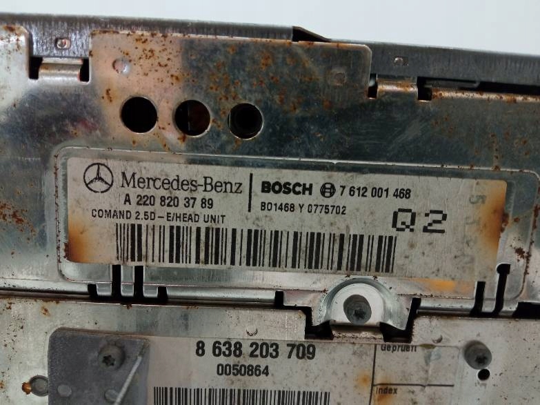 FACTORY RADIO NAVIGATION A2208203789 Mercedes-Benz S-class IV W220 Product image