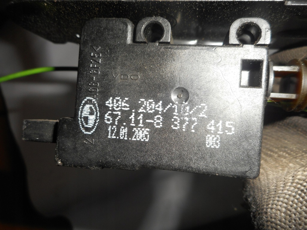 BMW E61 E63 E64 actuator clapeta combustibil 8377415 Product image
