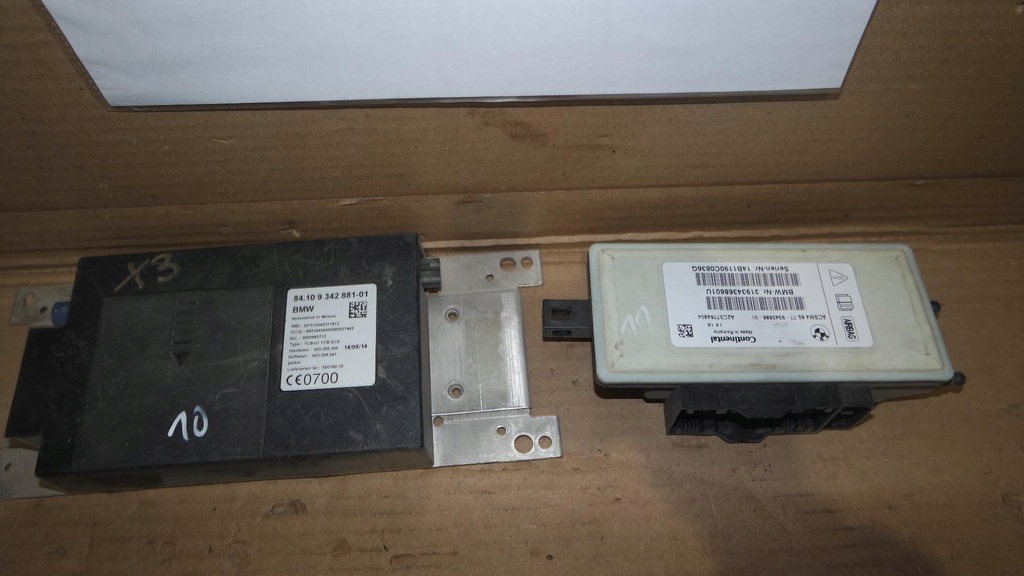 MODUL CONTROLLER BLUETOOTH AIRBAG BMW X3 F25 A2C37764804 9343688 Product image