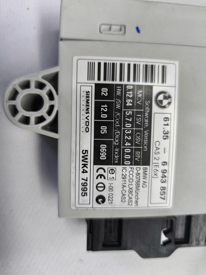 MODUL CONTROLLER CAS BMW E61 6943857 Product image