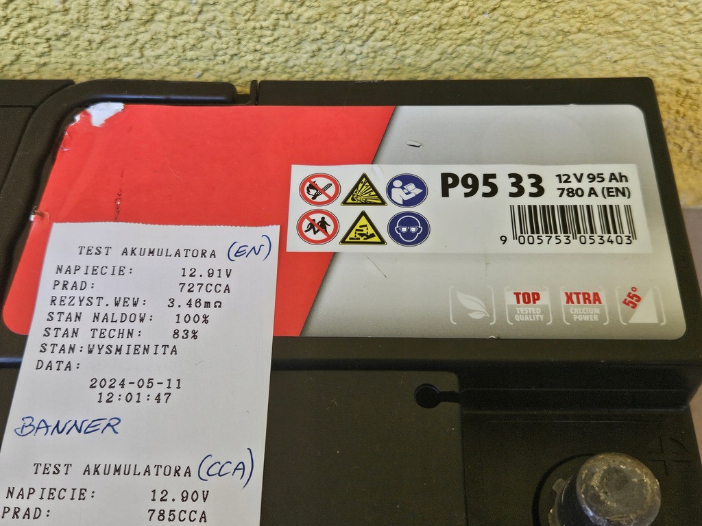 Baterie Banner Power Bull 95Ah 780A - 83% Product image