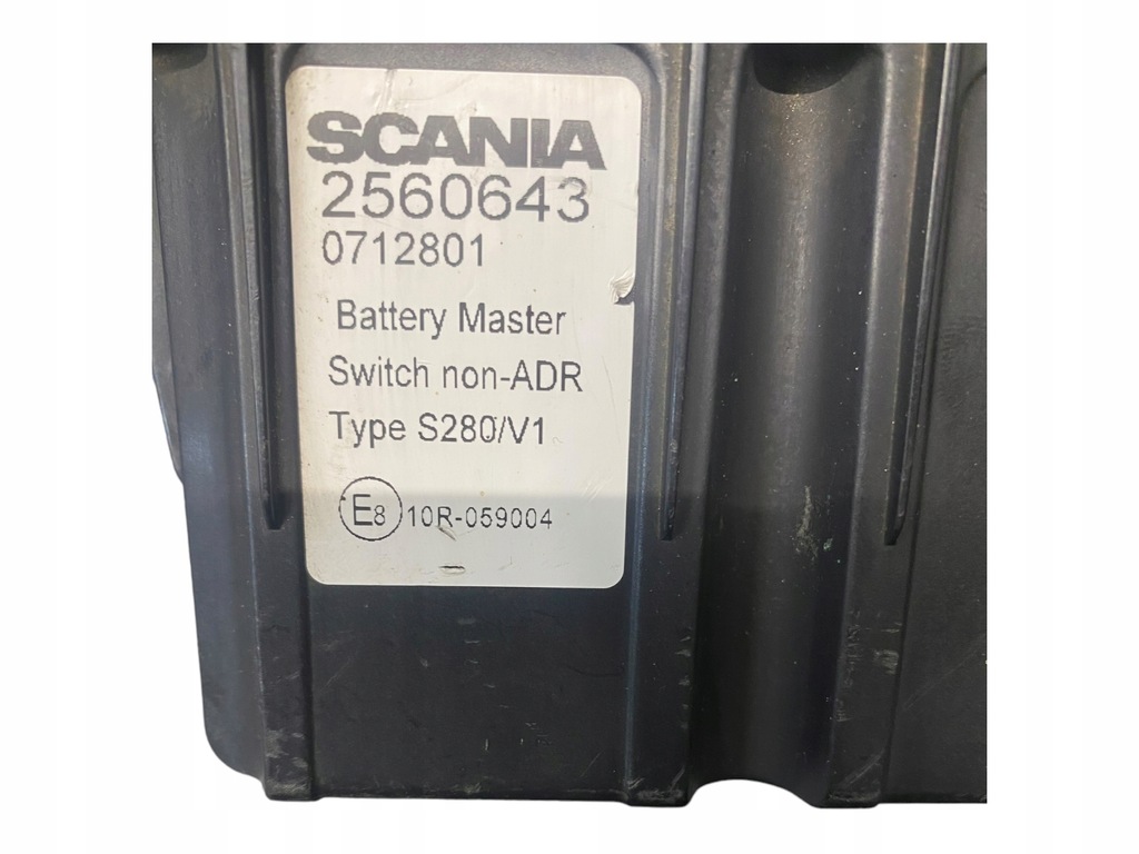 Comutator de alimentare SCANIA S NGS 2560643 OE Product image