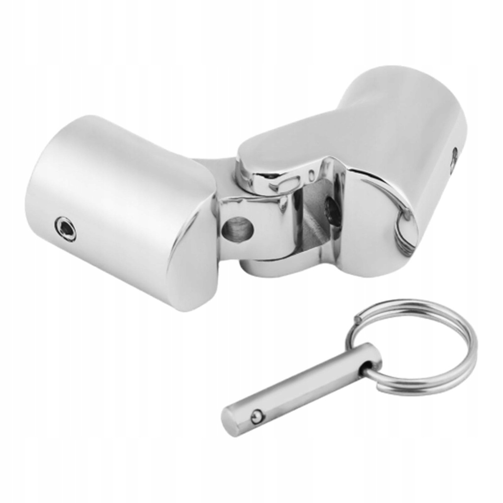 Accesorii pentru ambarcațiuni Balamă pentru îmbinare pentru țevi de punte Articulație pivotantă pliabilă de tip D Product image