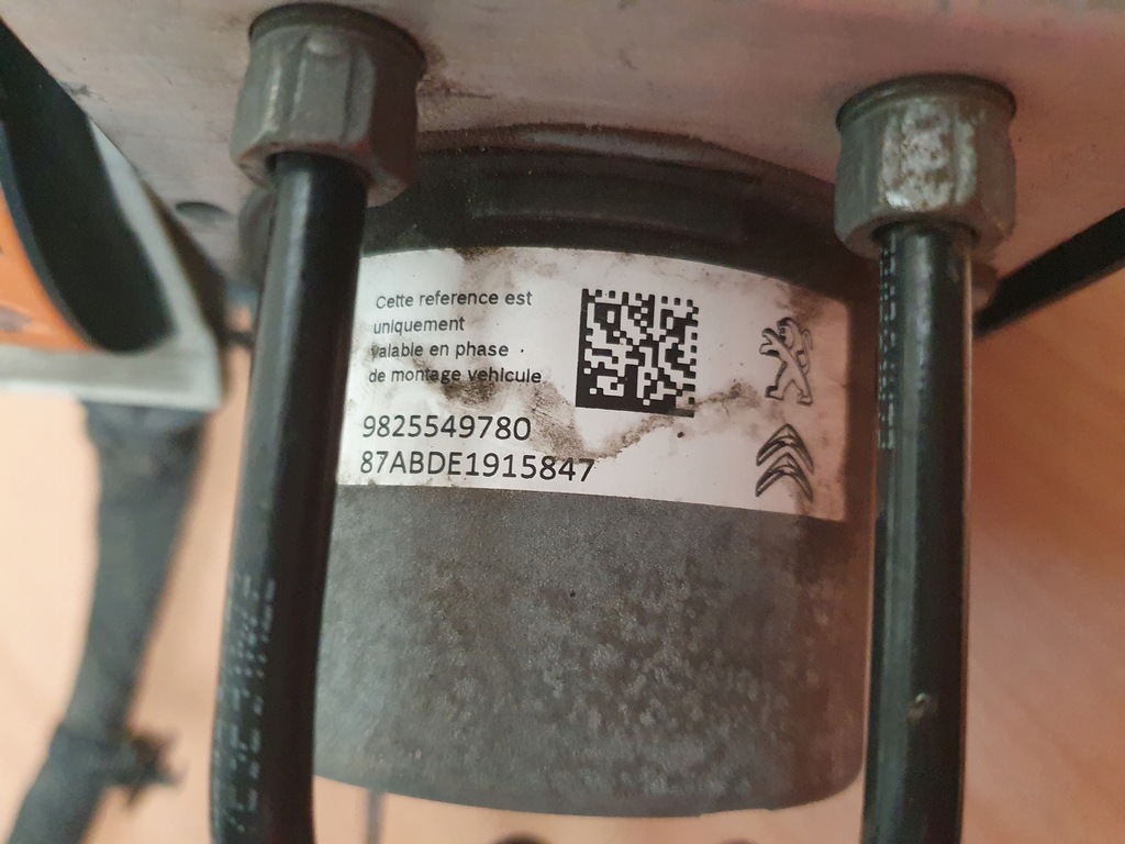 ABS CONTROLLER POMPA 2.0 HDI PEUGEOT 308 II T9 9825549780 9812786180 Product image