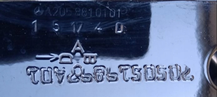 MERCEDES C W205 APARATOR STANGA FATA A2058810101 Product image