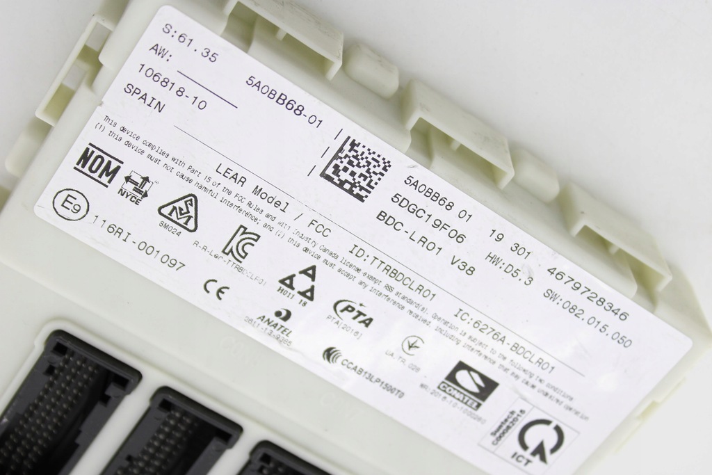 MINI CLUBMAN F54 BMW G01 G30 G11 MODUL DE CONFORT V38 BDC Product image