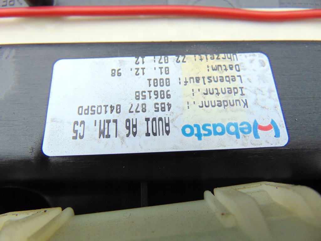 TRAPA SOLAR AUDI A6 C5 EUROPA Product image