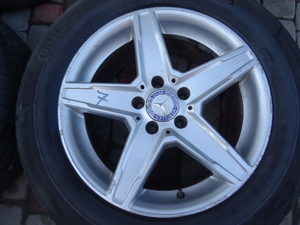 MERCEDES GLK ROȚI JANTE CU ANVELOPE 235/60 17 Product image