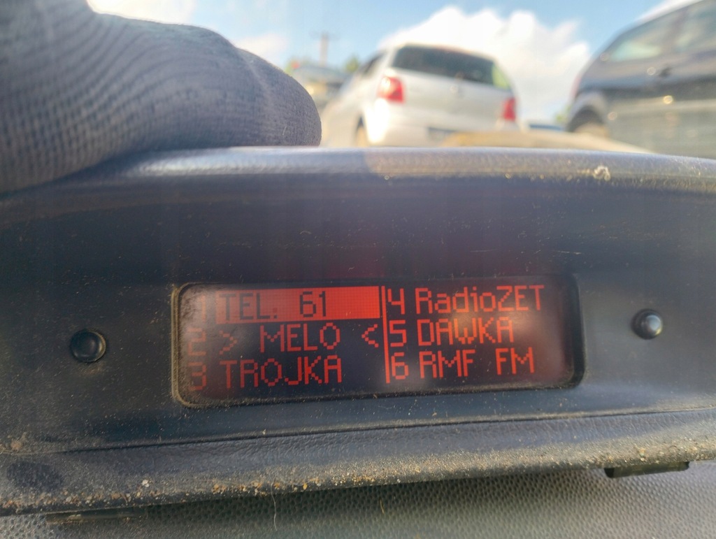 Afișaj radio Peugeot 307 9640963777 Product image