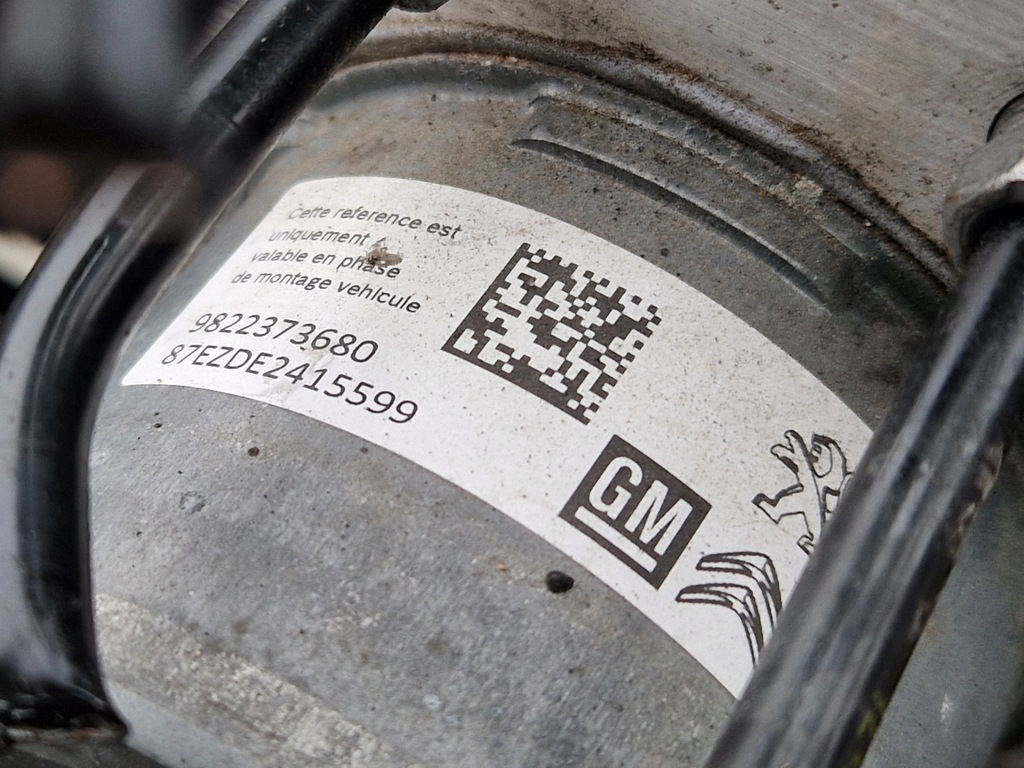 Citroen C3 III Peugeot Opel Pump ABS 9822373680 Product image