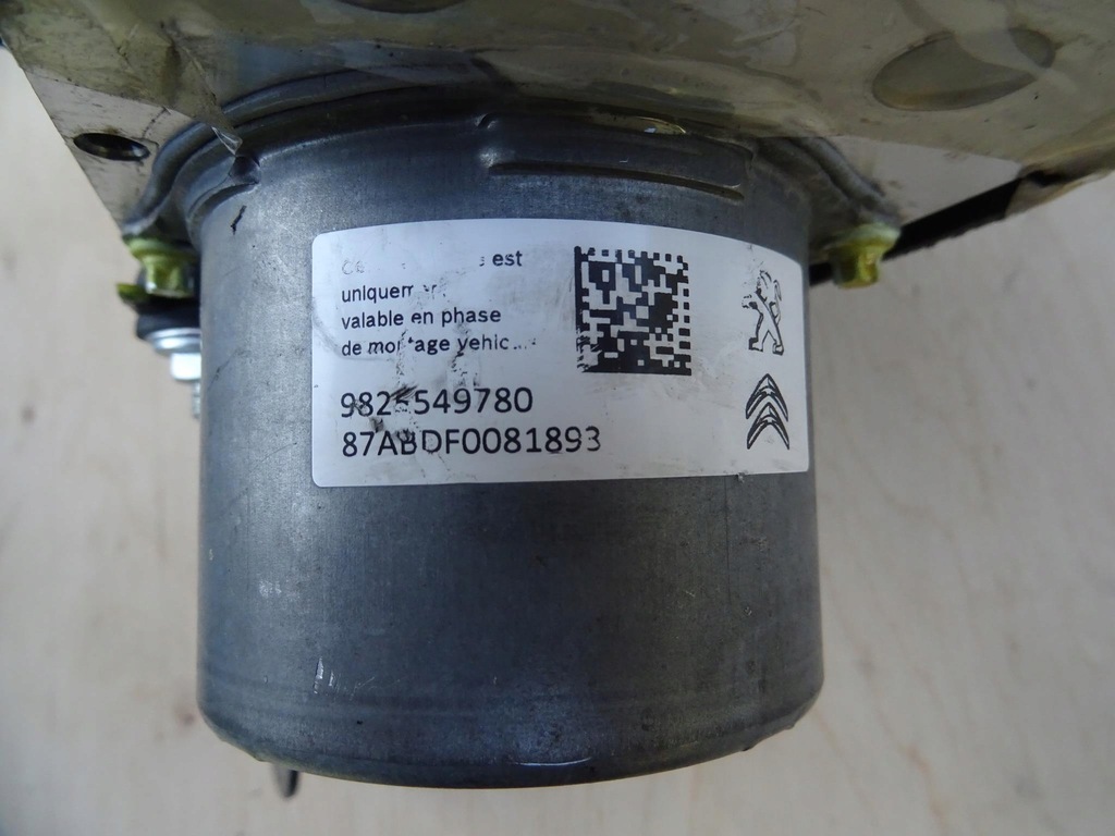 CITROEN PEUGEOT ABS POMPA FRANA 9825549780 / 9812786180 Product image