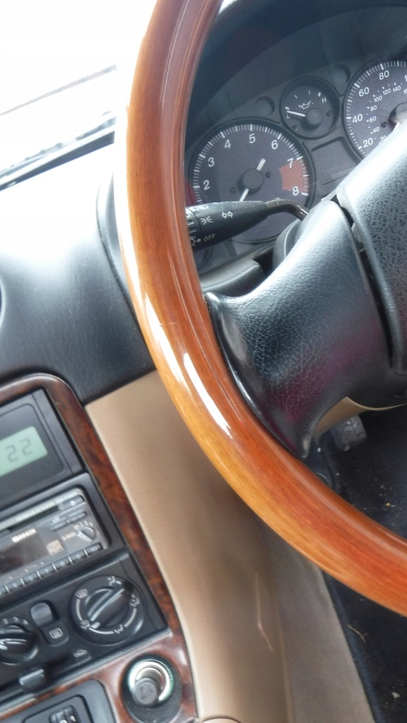 Volan din lemn Nardi Torino Mazda MX-5 buton Product image