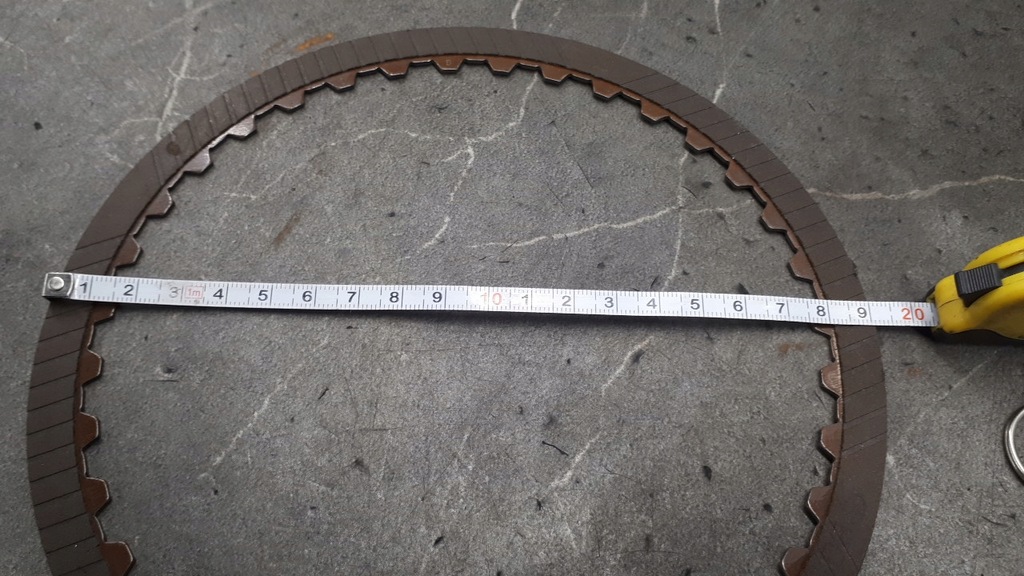 Gearbox Shield Mercedes 190 mm nou Product image