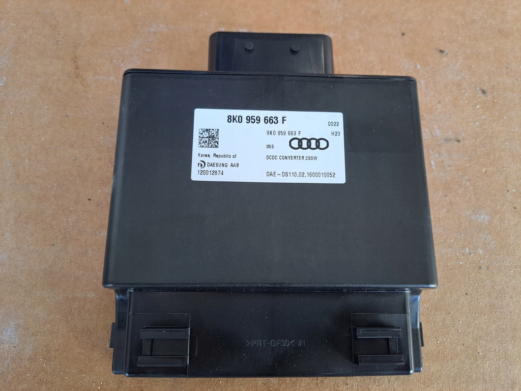 AUDI A6 C7 4G SEDAN LIFT 2.0 TDI CONTROLLER STABILIZATOR DE TENSIUNE NOU Product image