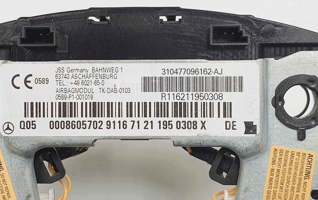 MODUL VOLAN MERCEDES GLK X204 0008605702 Product image