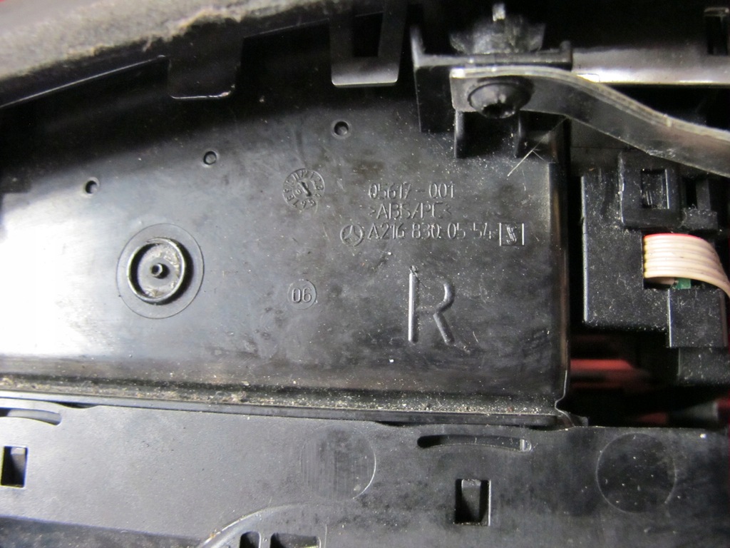 MERCEDES CL W216 W221 CEAS GRILĂ PANOU CONSOLA Product image