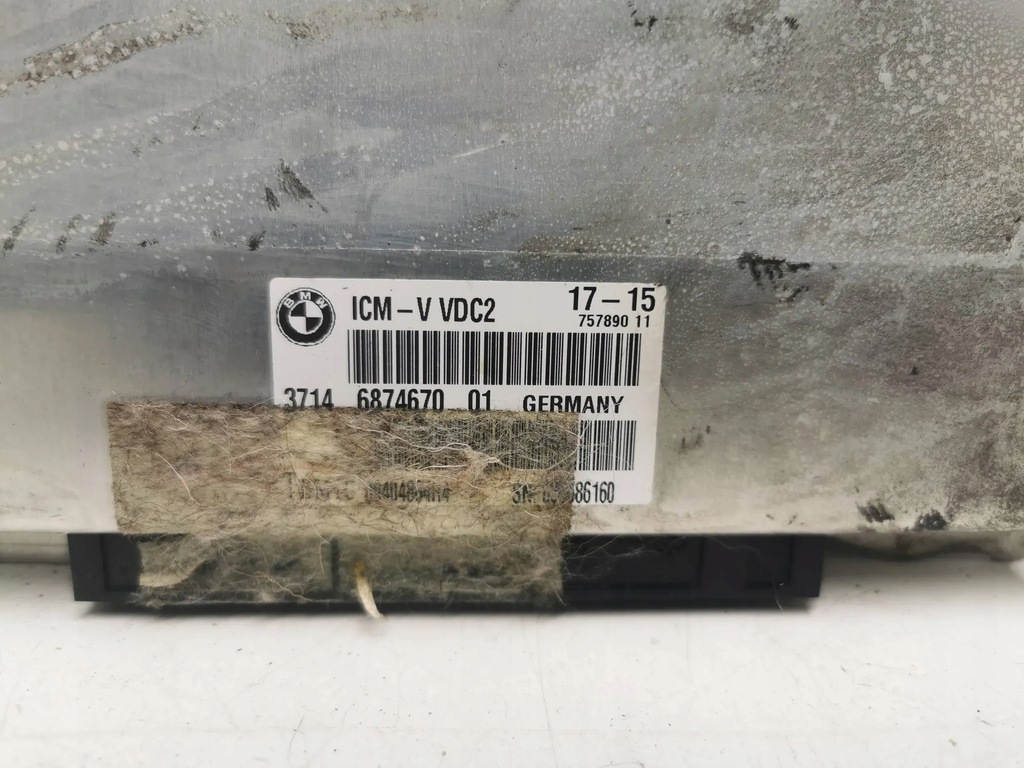 BMW 5 F10 F11 MODUL CONTROLLER SUSPENSION VDC 6874670 Product image