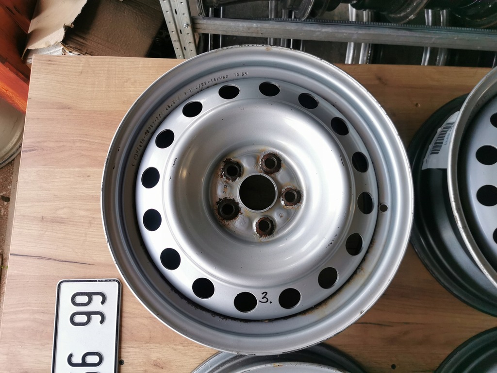 TOYOTA PRIUS AVENSIS T25 5x100 16" 6J ET 45 ORIGINAL! OE! PZ419G0691 ZA Product image