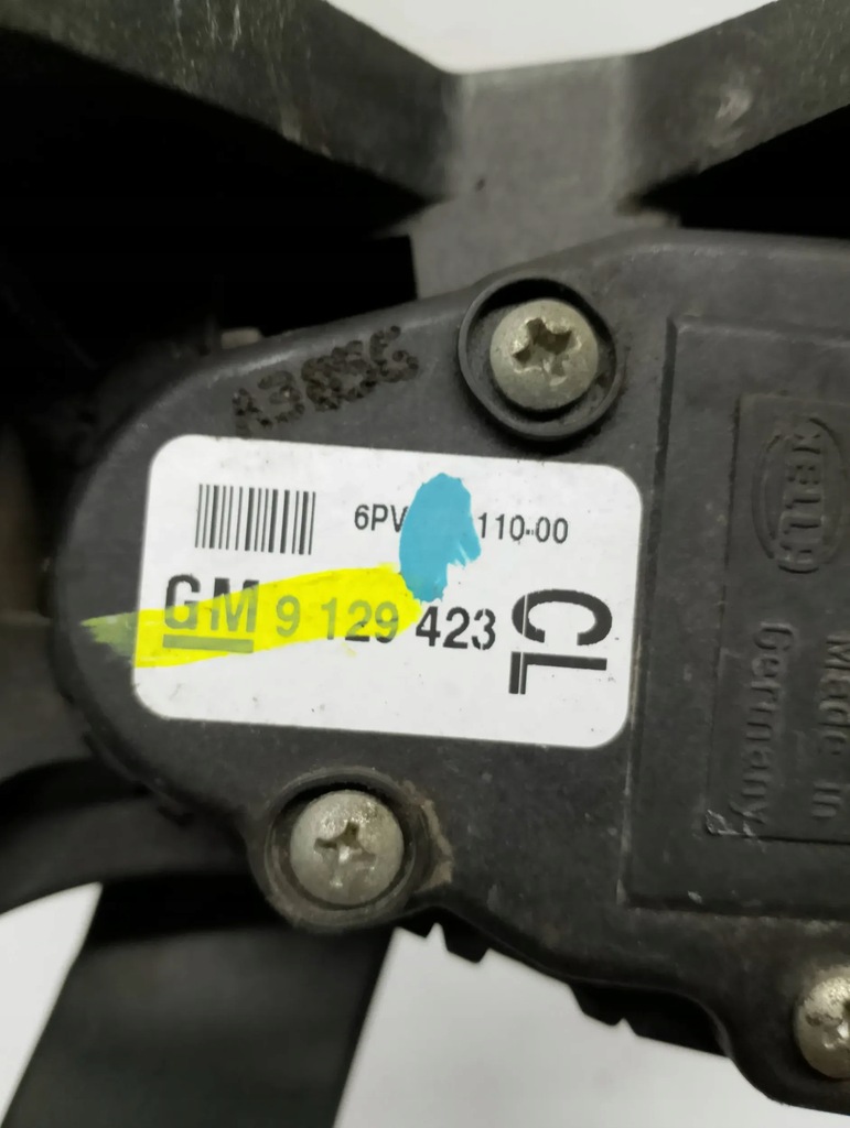 PEDALA ACCELERATOR POTENTIOMETR OPEL CORSA C 1.0B 9129423CL Product image