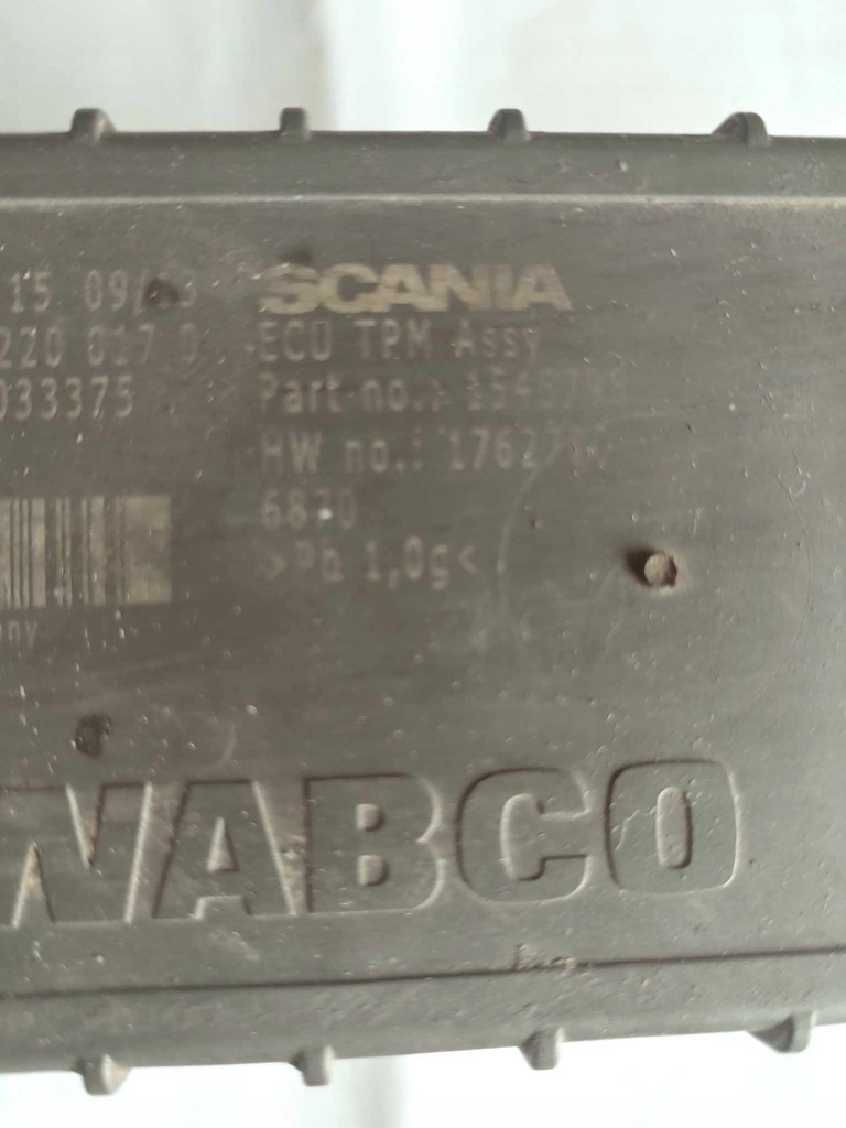 Controler de suspensie Scania R 1545798 Product image