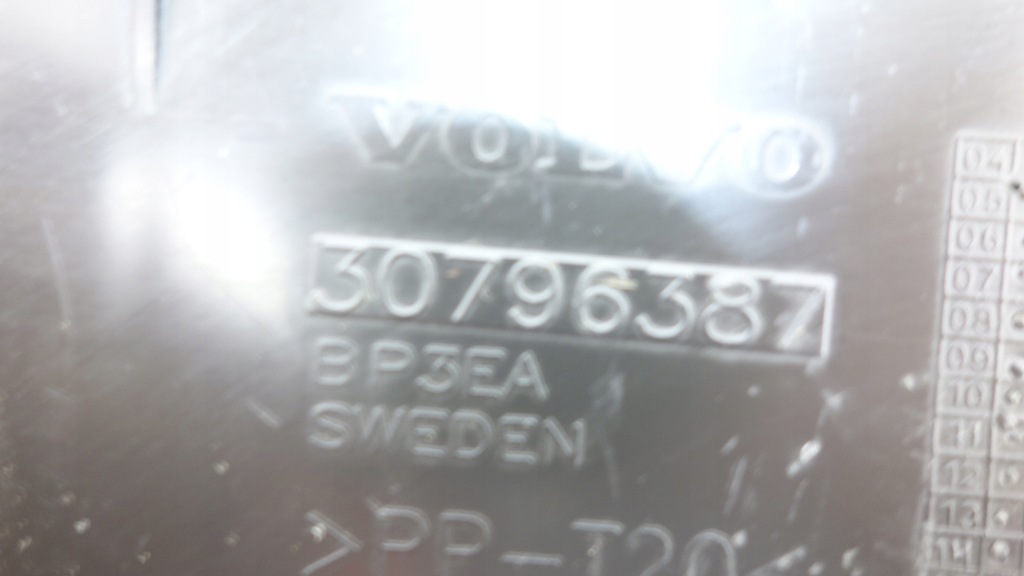 VOLVO V70 S70 2007- MONTARE BARĂ CURSĂ STÂNGA FAȚĂ 30796387 Product image