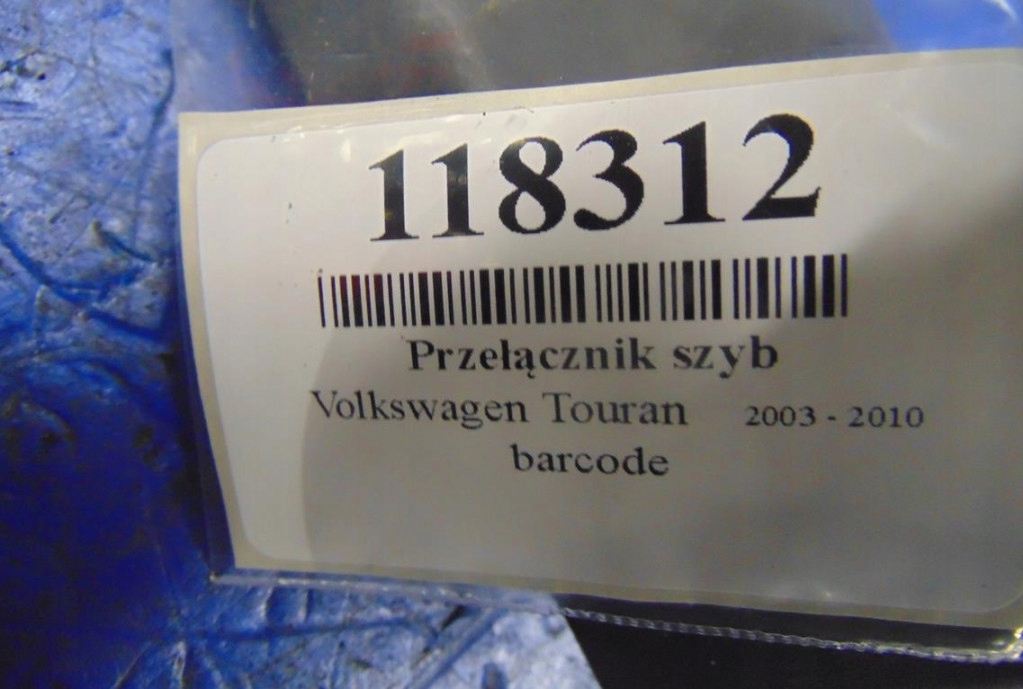 Volkswagen Touran 1.9TDI Comutator de sticlă Product image