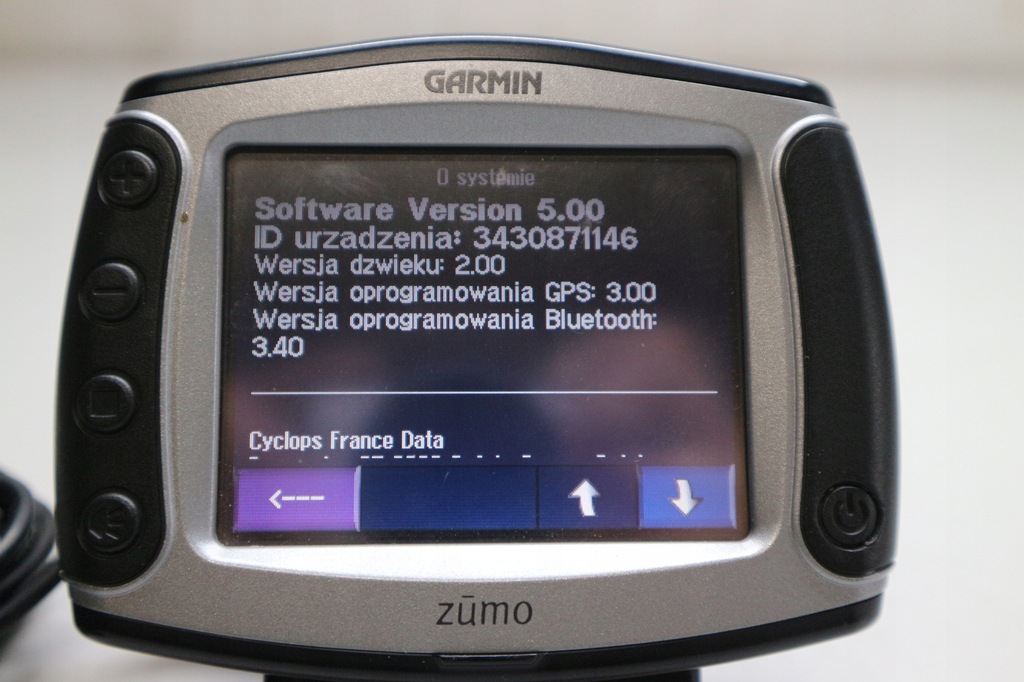 SUPORT DE NAVIGARE MOTO GARMIN ZUMO 550 Product image