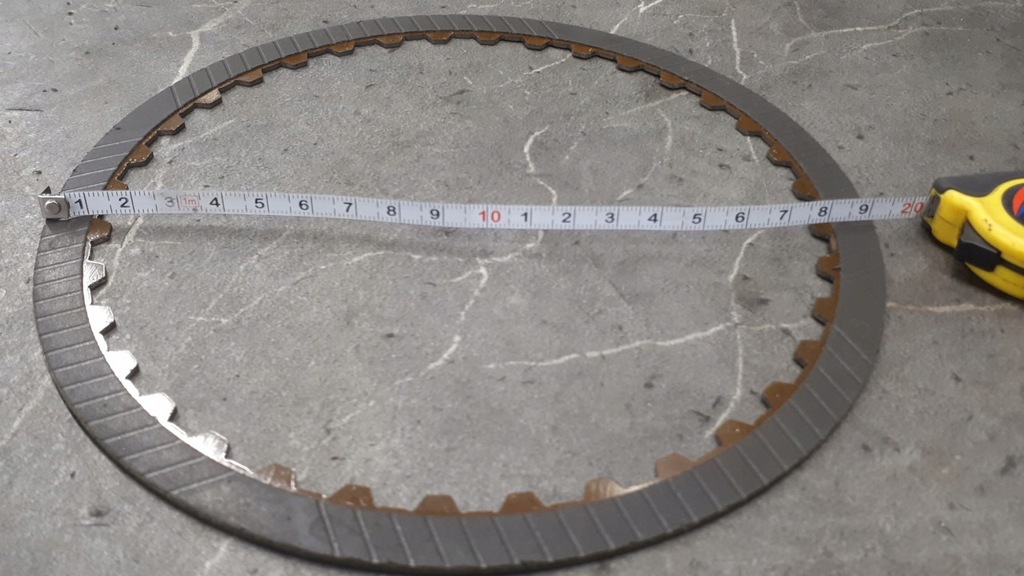 Gearbox Shield Mercedes 190 mm nou Product image