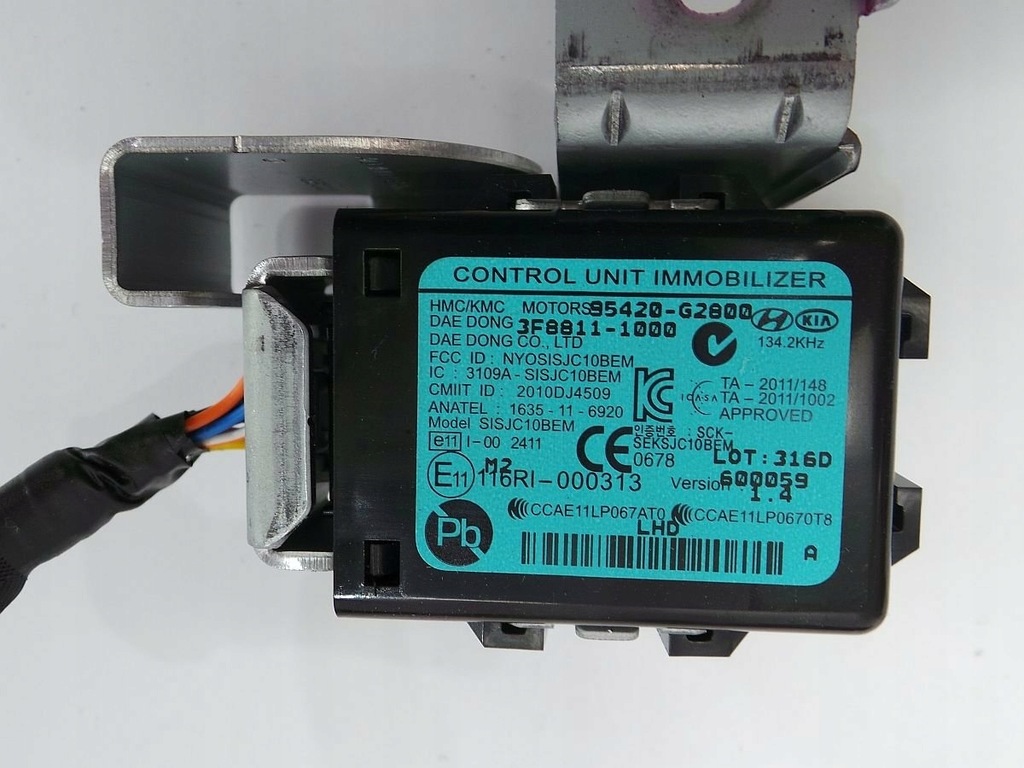 KIT COMPUTER MOTOR HYUNDAI I30 III 2018 1.6 Product image