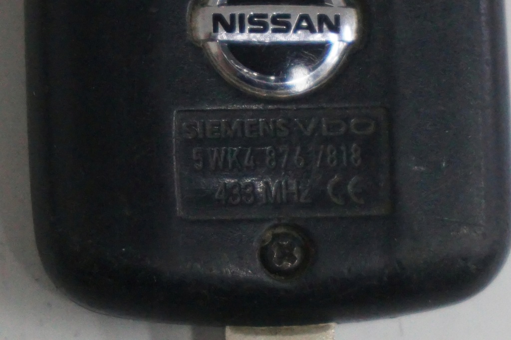 CHEIE DE CONTACT NISSAN NOTE MICRA QASHQAI JUKE SIEMENS VDO 5WK4 876 / 818 Product image