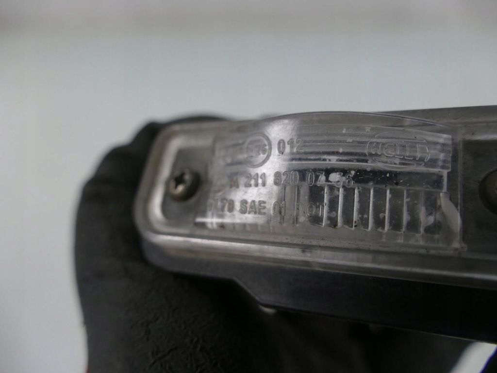 MERCEDES SLK R171 LAMPĂ PLACĂ LUMINA SPATE W211 Product image