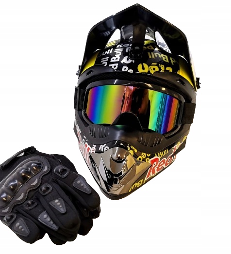 CASCA MOTO ENDURO OFF-ROAD REDBULL Product image