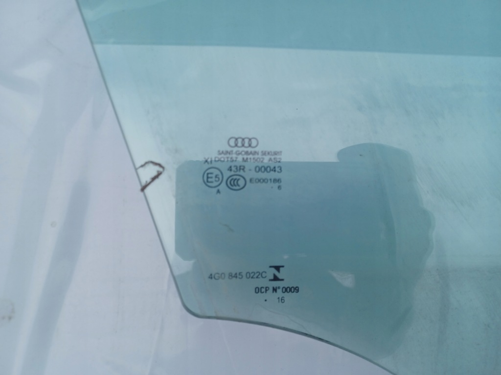 AUDI A6 C7 4G0 GEAM UȘĂ, DREAPTA FAȚĂ, DUBLU LIPI 4G0845022C Product image