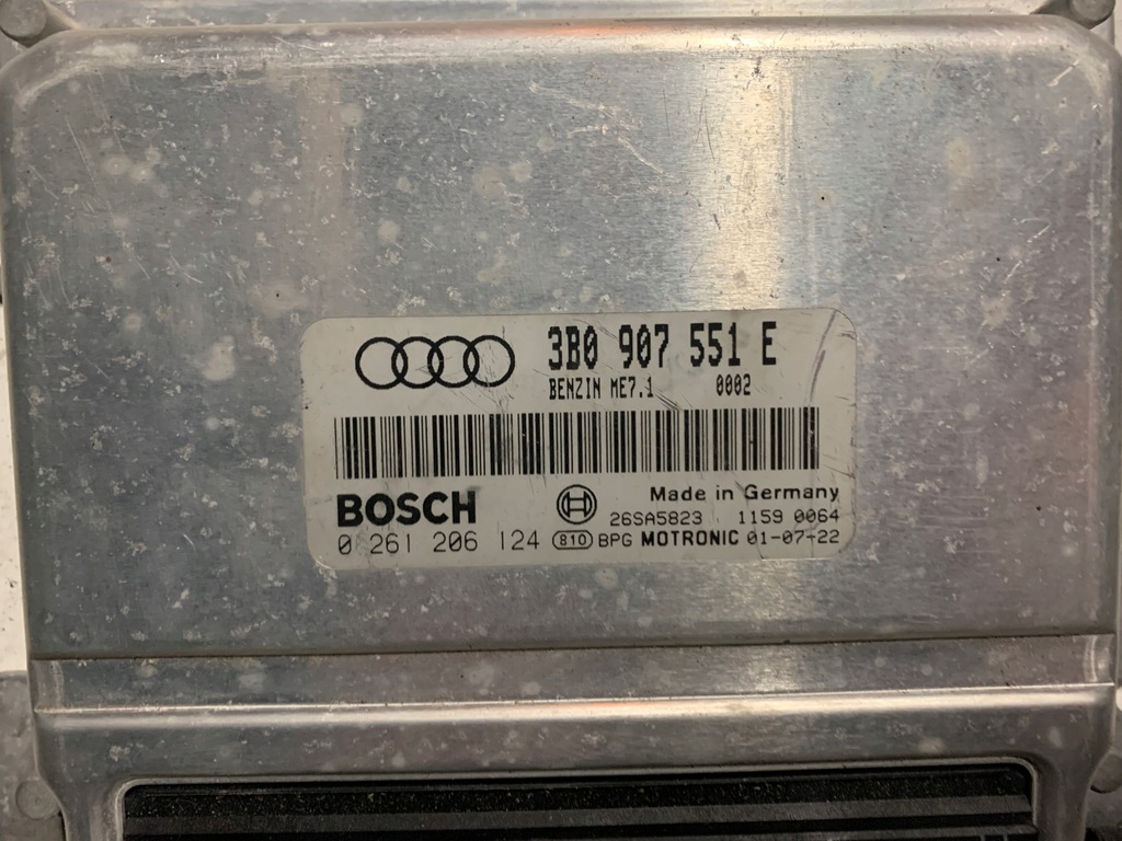 CALCULATOR AUDI A8 2.8 0261206124 3B0907551E Product image