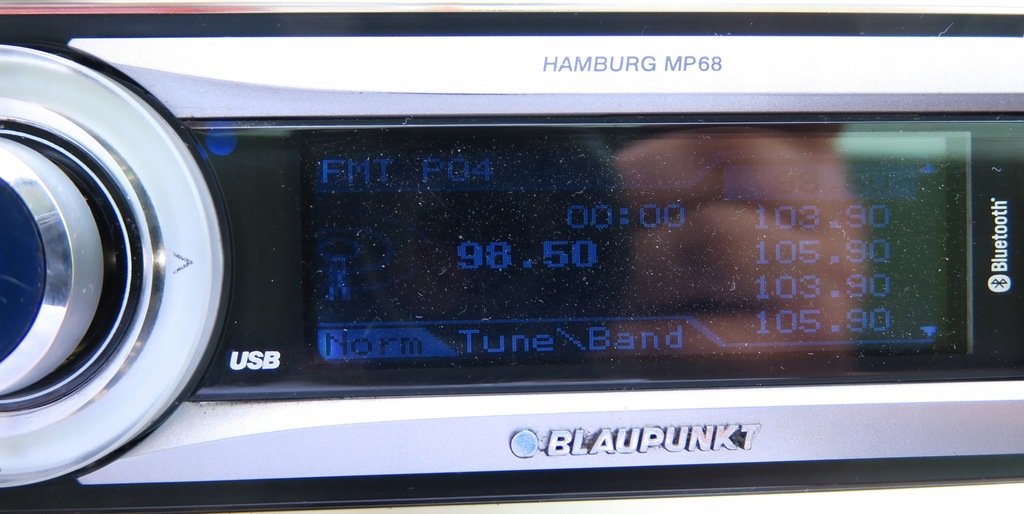 RADIO BLAUPUNKT HAMBURG MP68 BLUETOOTH BMW OPEL AUDI MERCEDES VW RENAULT Product image