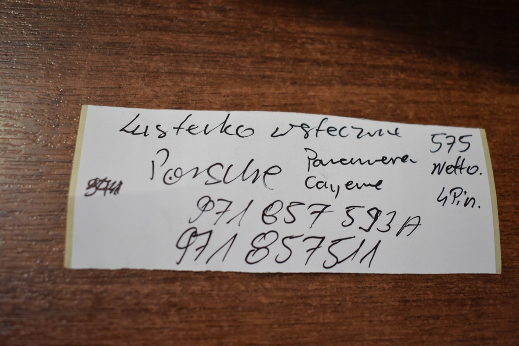 SET Oglinzi retrovizoare PERFECT. PORSCHE CAYENNE 9Y PANAMERA 971 4PIN 1 Product image