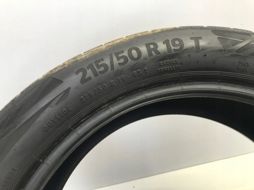 ANVELOPE CONTINENTAL ECOCONTACT 6 215/50 R19 93T 5.5 MM 2021 Product image