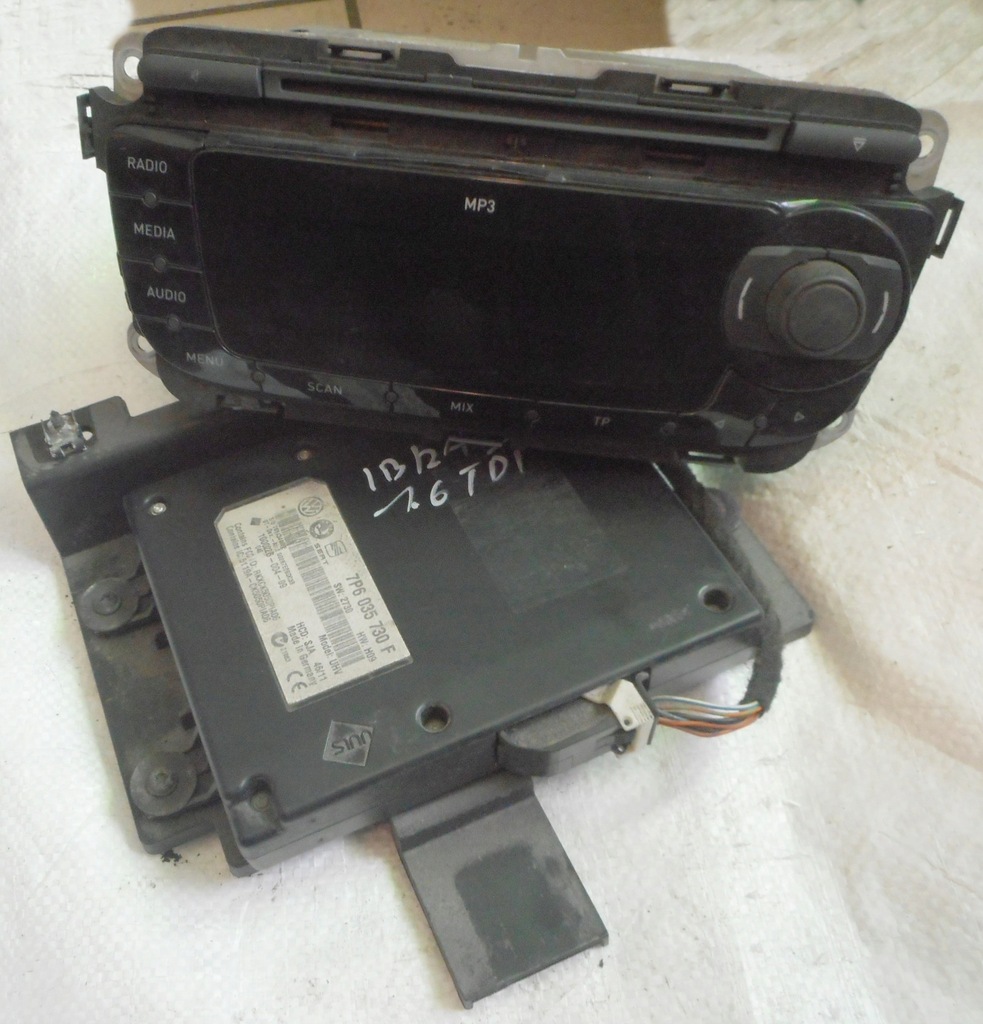 SEAT IBIZA IV 08-12 RADIO CD MP3 MODUL 6J1035153G Product image