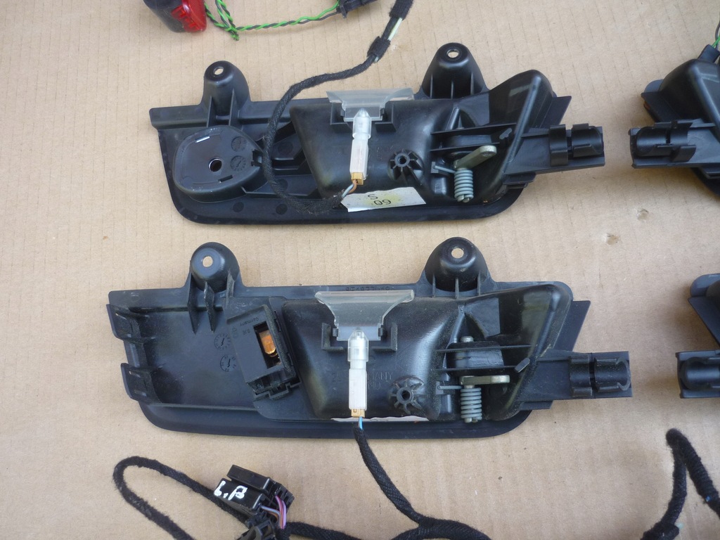 MÂNERE ILUMINATE + FAZA AUDI A4 B6 B7 EUROPA SET BLACK SOUL Product image