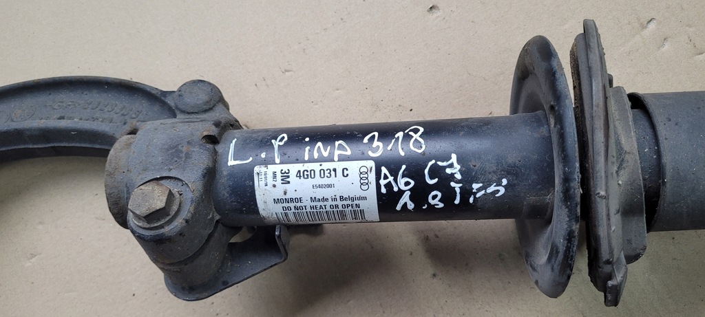 A6 C7 4G MÂNER DE MONTARE A RIFĂTORII AMORTIZOR FAȚĂ STÂNGA 4G0031C Product image