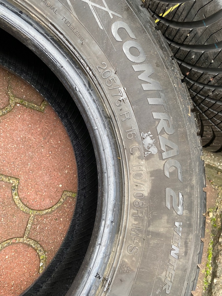 2buc VREDESTEIN Comtrac 2 Winter 205/75/16 C 110/108R 8mm Product image