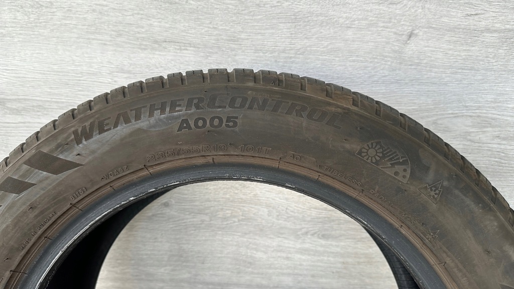 1X BRIDGESTONE WeatherControl A005 235/55R19 8,7 mm Product image