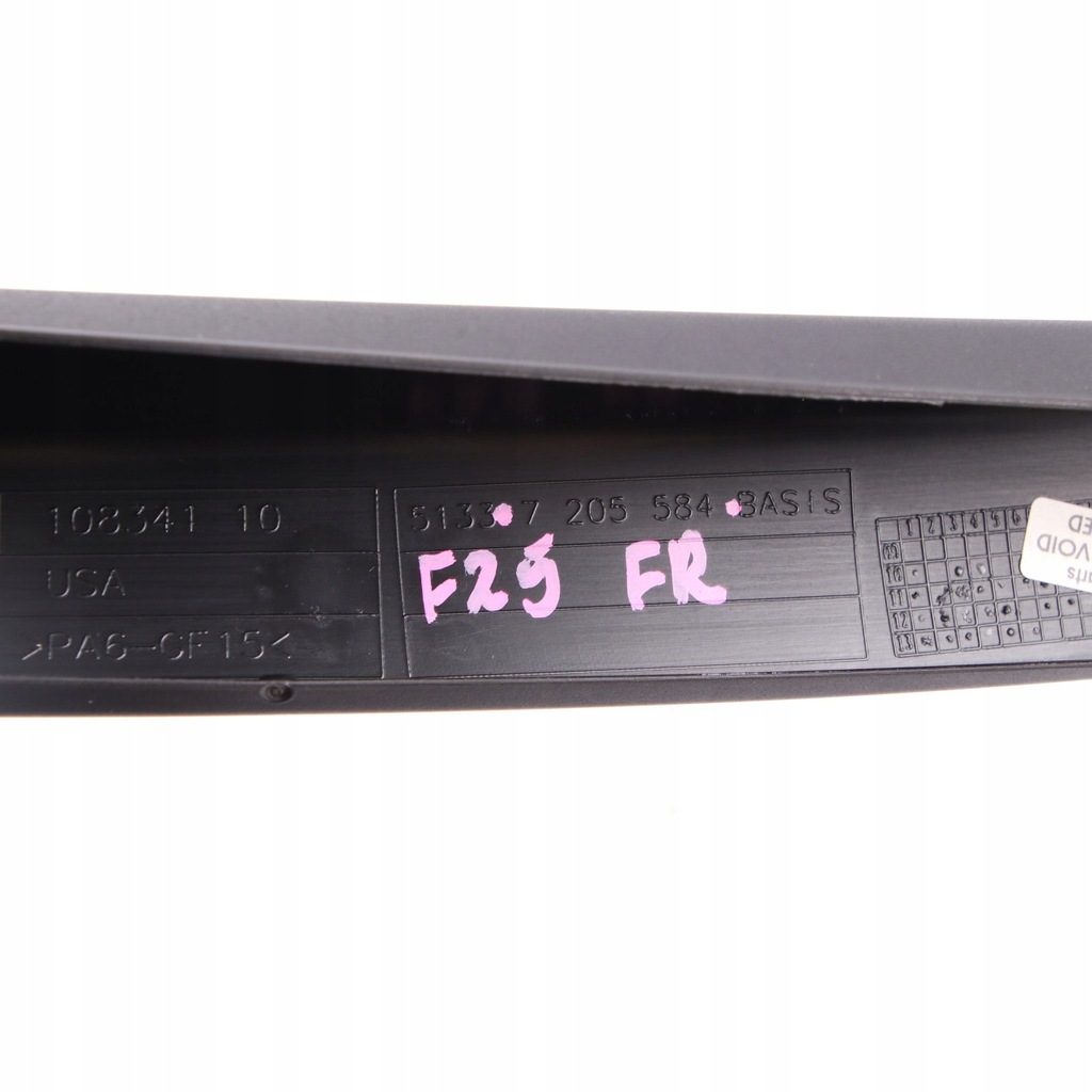 BMW X3 F25 Capac cadru geam usa dreapta fata Product image