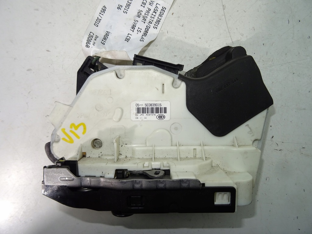 VW PASSAT BLOCARE UȘĂ SPATE STÂNGA 5E0839015 Product image