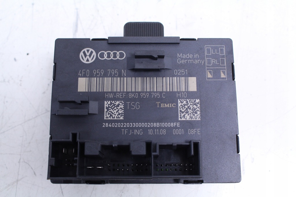 MODUL CONTROLLER UȘĂ AUDI A4 B8 08 Product image
