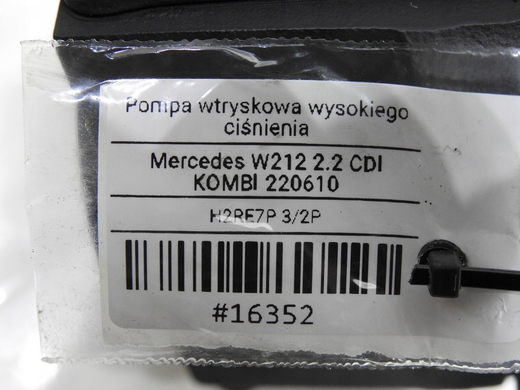 POMPA INJECTIE MERCEDES W212 2.2 CDI A6510700701 Product image