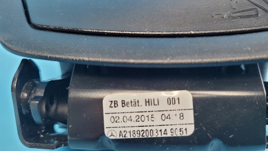 MERCEDES W218 CLS 350 BLOCARE MÂNER BLOCARE MÂNER SCAUN STÂNGA A2189200072 Product image