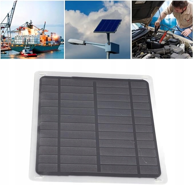 PANOU SOLAR / ÎNCĂRCĂTOR SOLAR 20W 12V PENTRU MAȘINĂ Garosa DUPĂ RETURNARE Product image