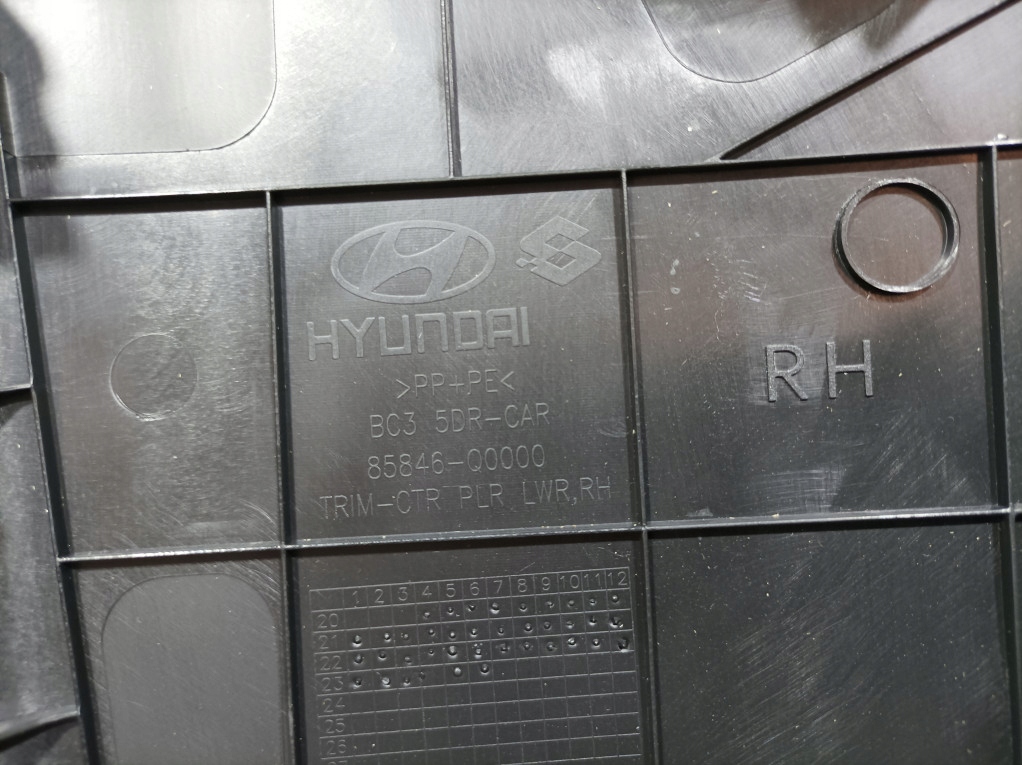 HYUNDAI I20 III 20- HB 5D SET CAPACE LATERALE DREAPTA 85846-Q0000 Product image