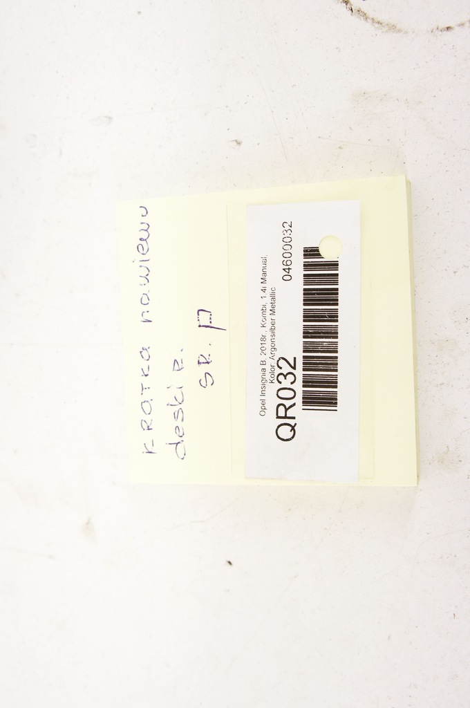 QR032 Opel Insignia B Aerisire de la bord mijloc dreapta 39017312 Product image